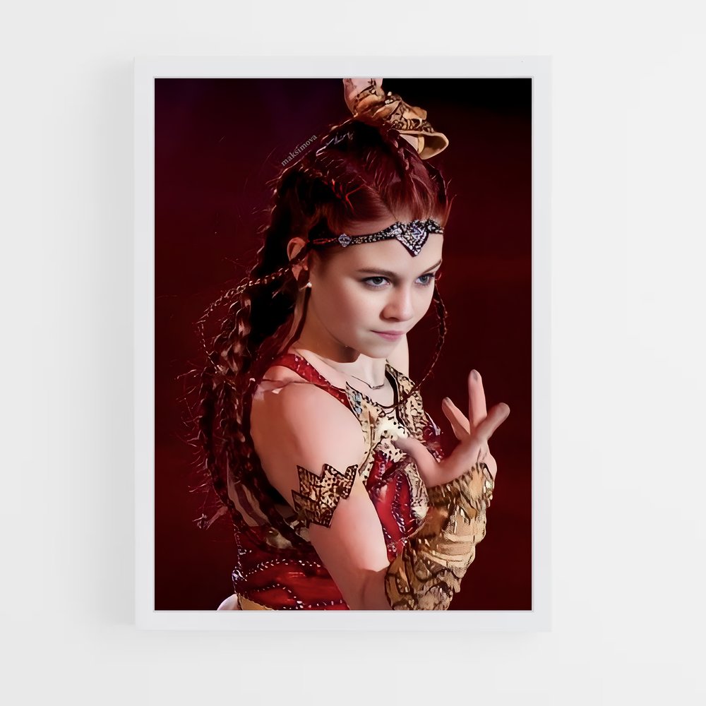 Poster Alexandra trusova patinage – affiche Patinage artistique (vue 3)
